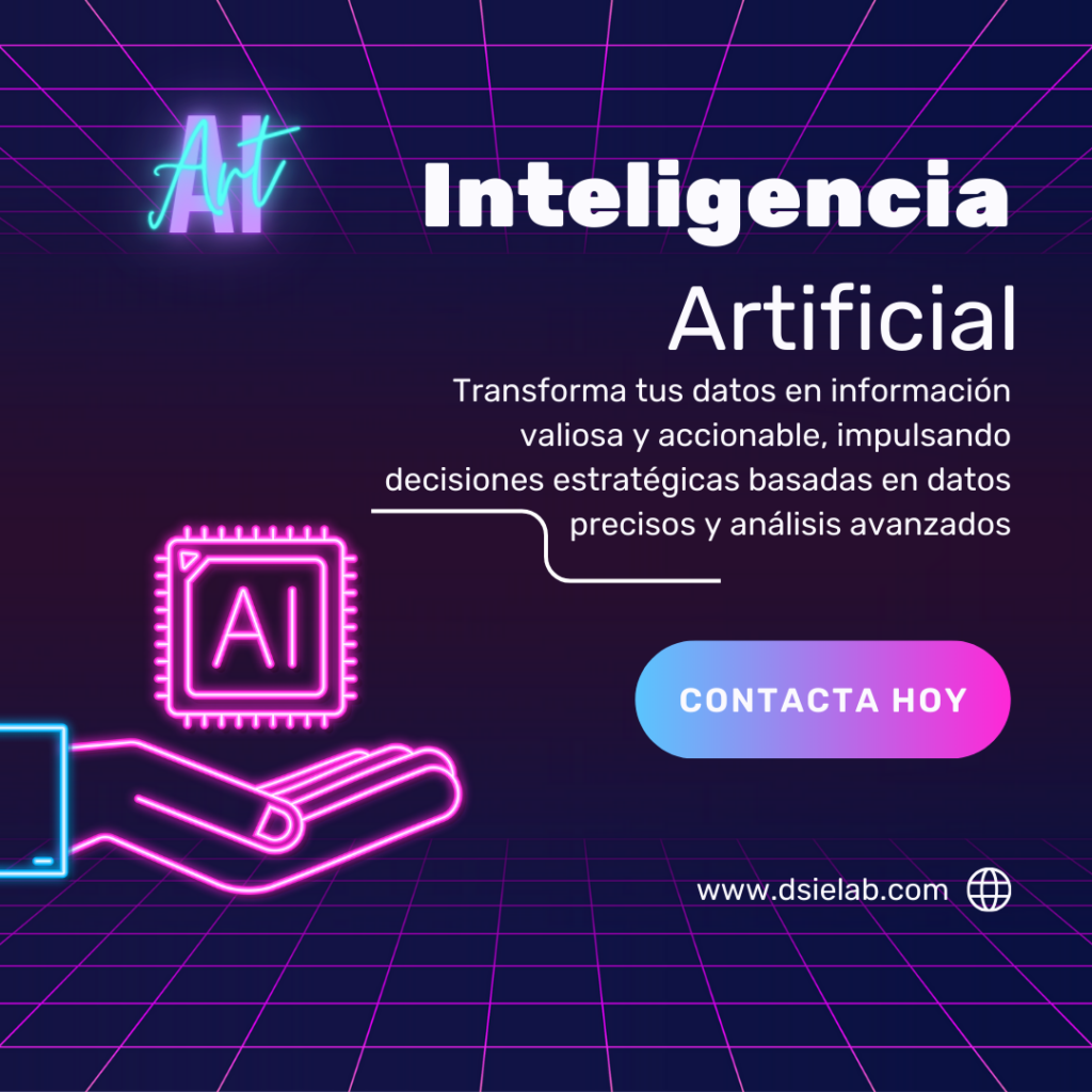En DSIELAB, ofrecemos un servicio integral de inteligencia artificial que combina las potentes capacidades de Power BI y Databricks. Nuestro objetivo es ayudar a las empresas a transformar sus datos en información valiosa y accionable, impulsando decisiones estratégicas basadas en datos precisos y análisis avanzados.